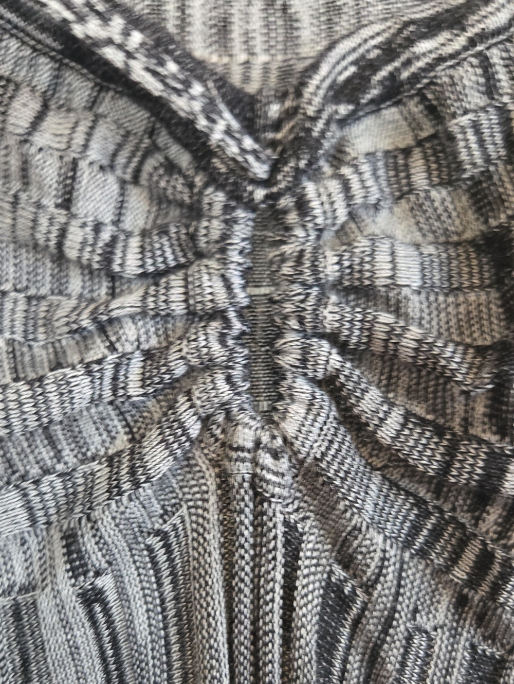 Free People Gray Textured Pleated Maxi Skirt Or Can Be Worn As A Dress 2 For One - Picture 3 of 4